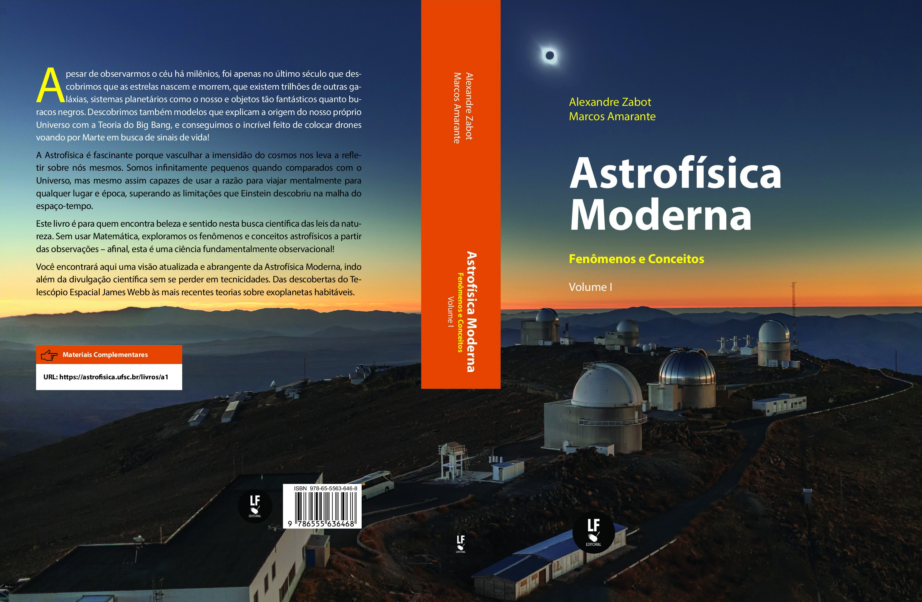 Capa do livro Astrofísica Moderna: Fenômenos e Conceitos